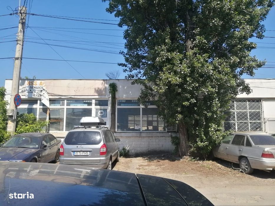 Spațiu industrial 200 mp, Dacia Iași – ideal pentru service auto!