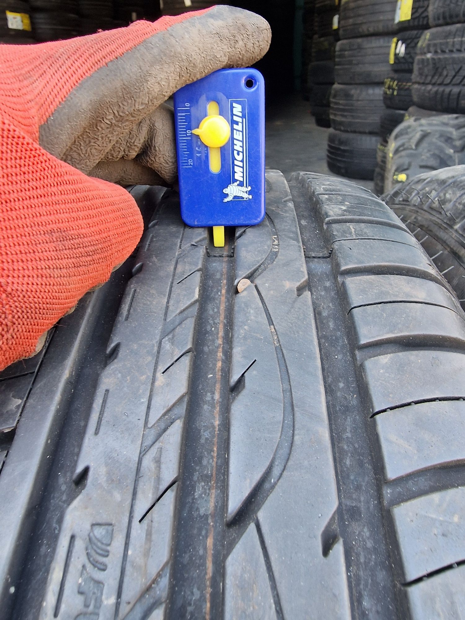 Anvelope 195/60R15 marca Fulda, cu jante, DOT 2023 ,8 mm