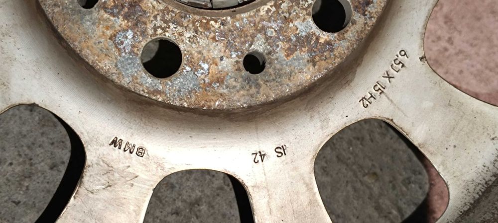 Jante aluminiu 15" - originale BMW