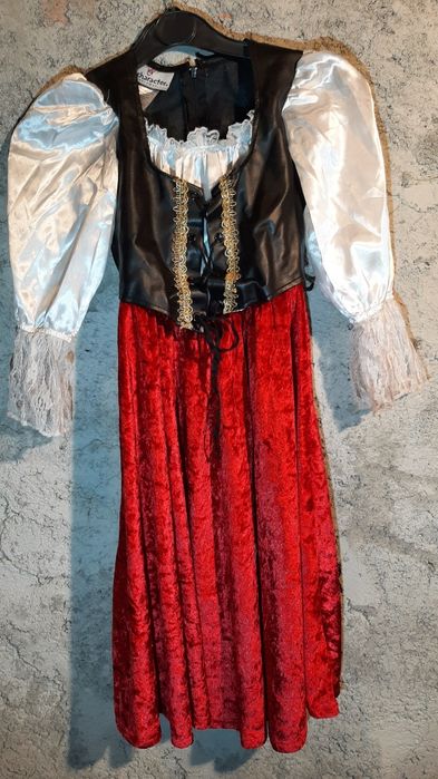 Costum carnaval, Halloween Piratesa, copii, 6 ani