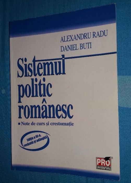 Vand carte Sistemul Politic Romanesc