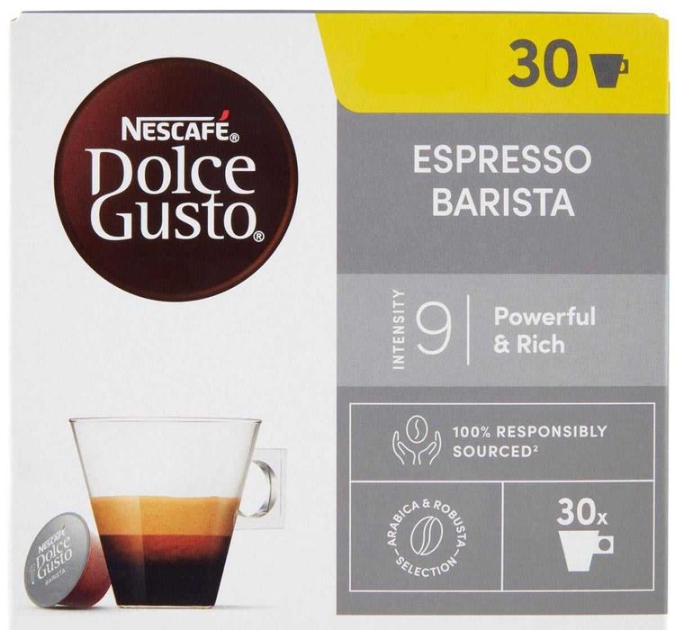 Кафе капсули Nescafe Dolce Gusto Espresso Barista 30 броя