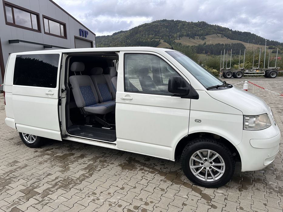 Volkswagen T5 Caravelle 7+1 2007 2.5 TDI Carlig Webasto Impecabil