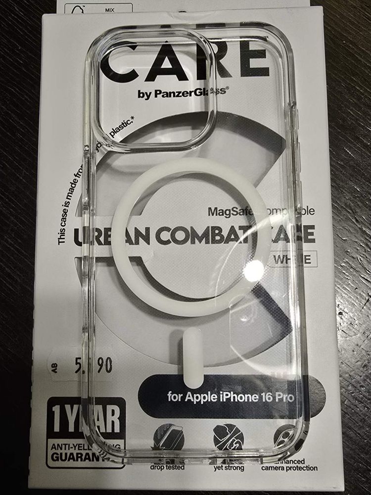 iPhone 16 Pro – Чисто нов | 3 години гаранция | Подарък слушалки