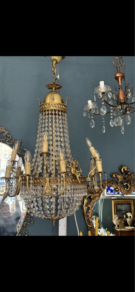 Candelabru din cristal