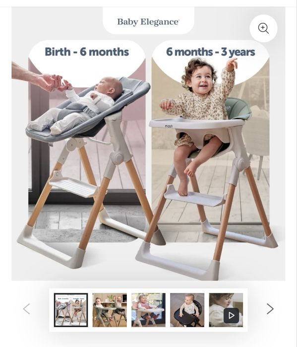 Столче за хранене 0+