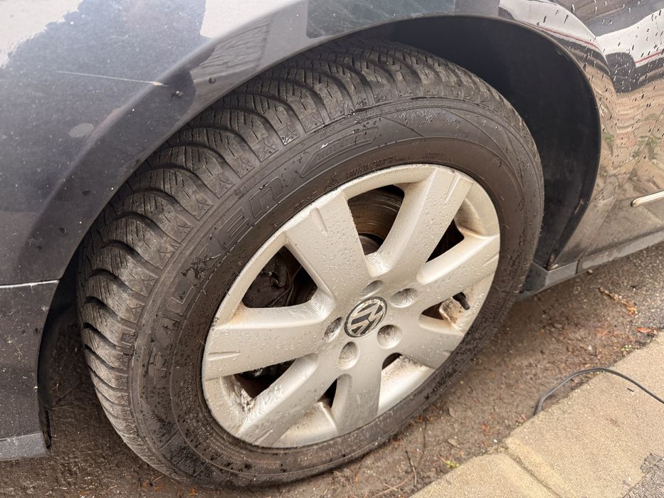 Jante aliaj 16” 5x112 vw Passat B6 B7 Golf 5 6 7 cu anvelope iarna