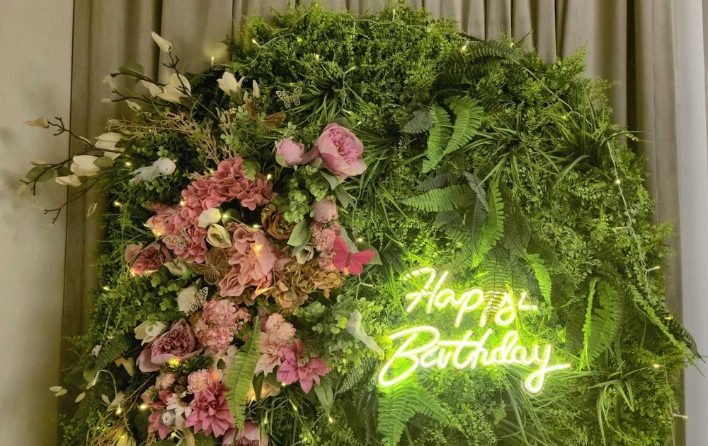 Panou decorativ floral – 1.30 m x 2.20 m