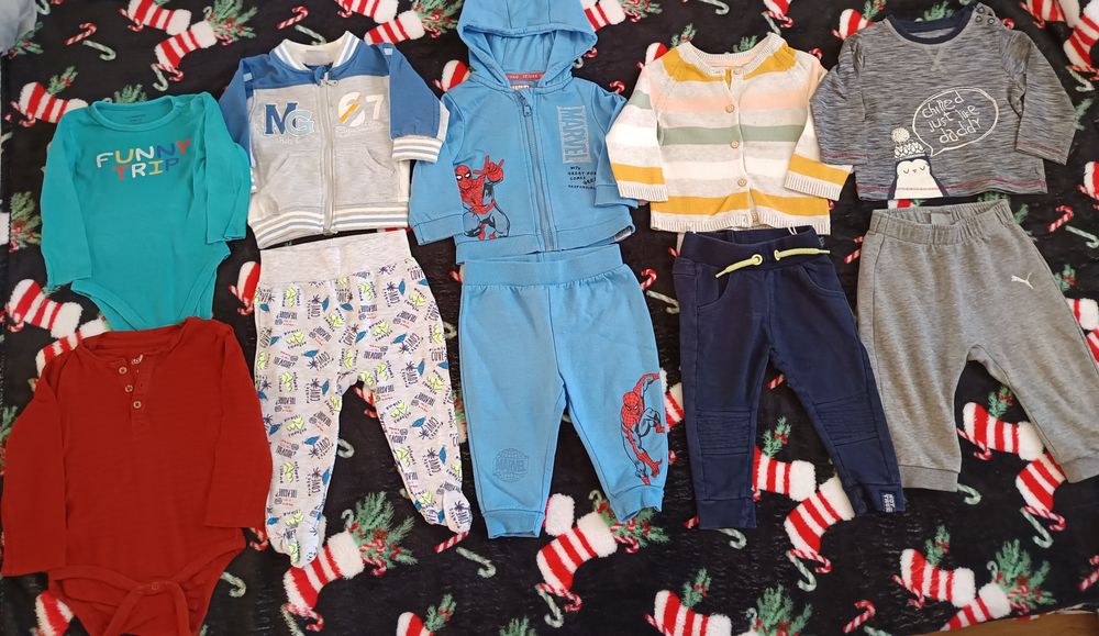 Lot hainute de toamna baieti marimea 74-80