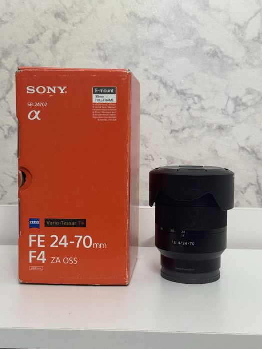 Объектив Sony Carl Zeiss 24-70mm f/4 есть рассрочка каспий