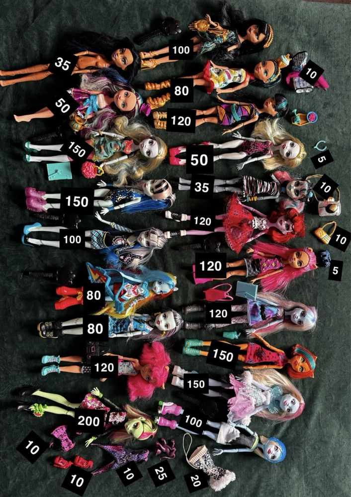 Papusi monster high stare f buna preturile sunt pe poza