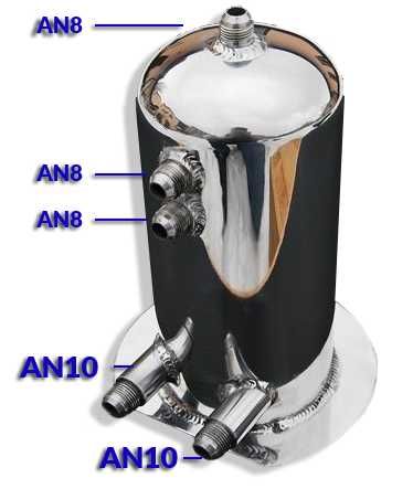 Компенсаторен съд за гориво бензин 2.5литра помпа резервоар