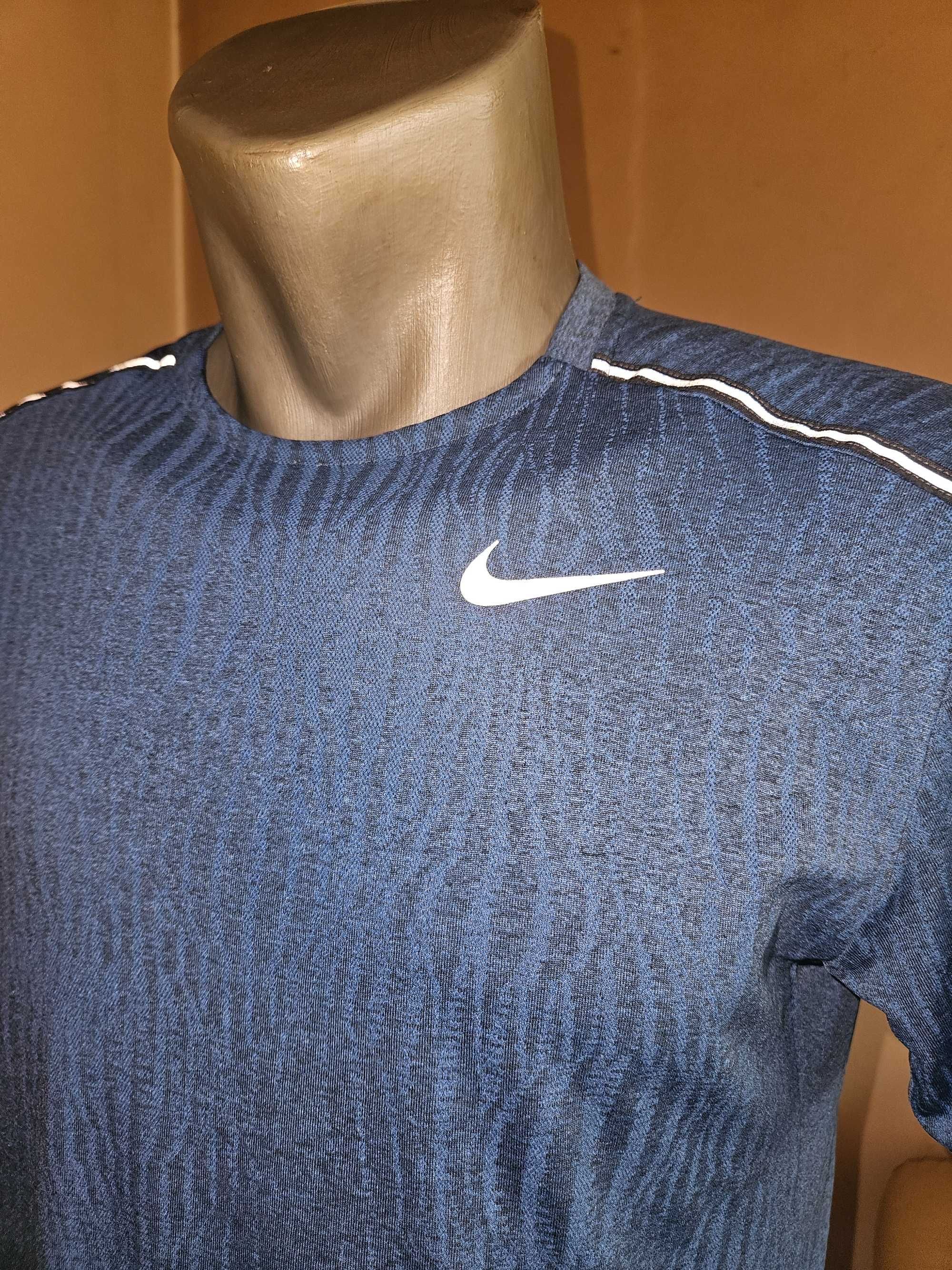 Нова Nike Dri-Fit Running Мъжка Тениска Спорт Ежедневна Спорт Раз.М