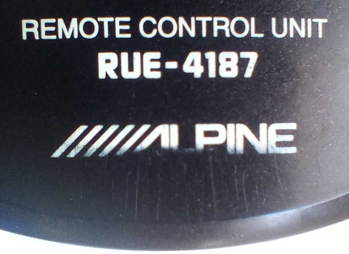 Дистанционно Alpine RUE-4187 за авто уредба