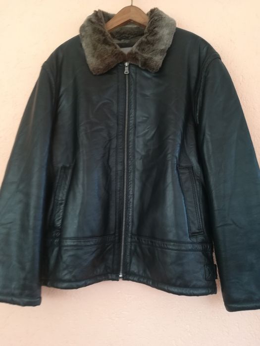 Geaca piele bărbați Milestone Aviator mărimea 56