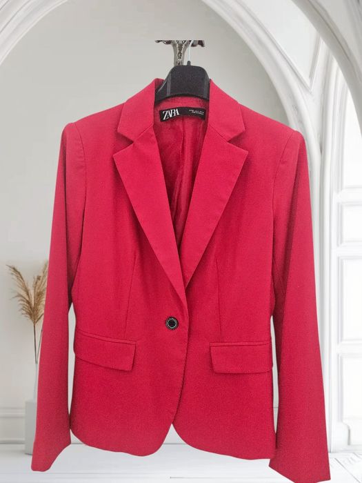 Sacou de dama, ca nou, ZARA, roz fucsia, marimea S