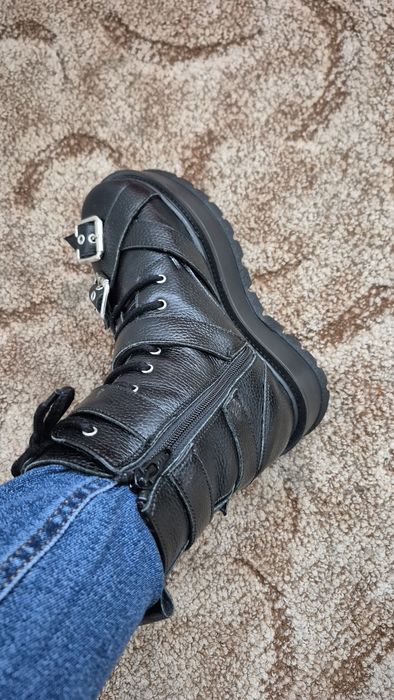 Ghete piele naturala