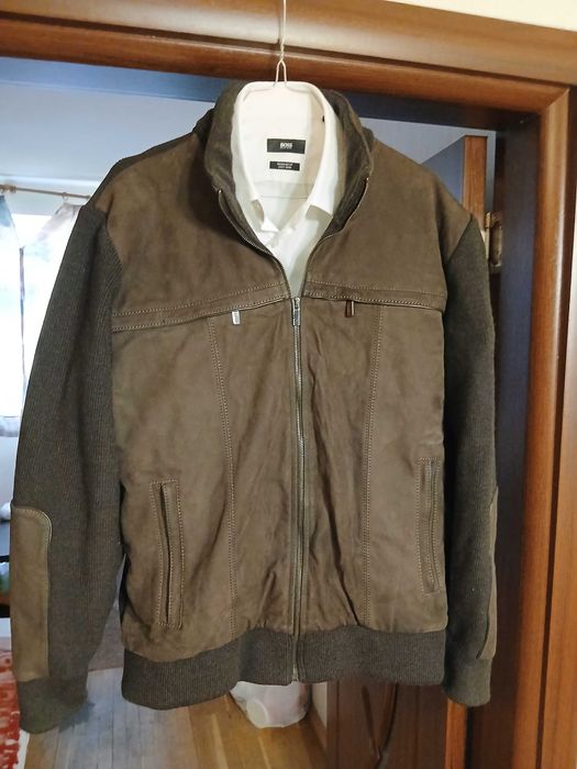 Paul&Shark, сезон пролет-есен, вълна-телешка кожа.