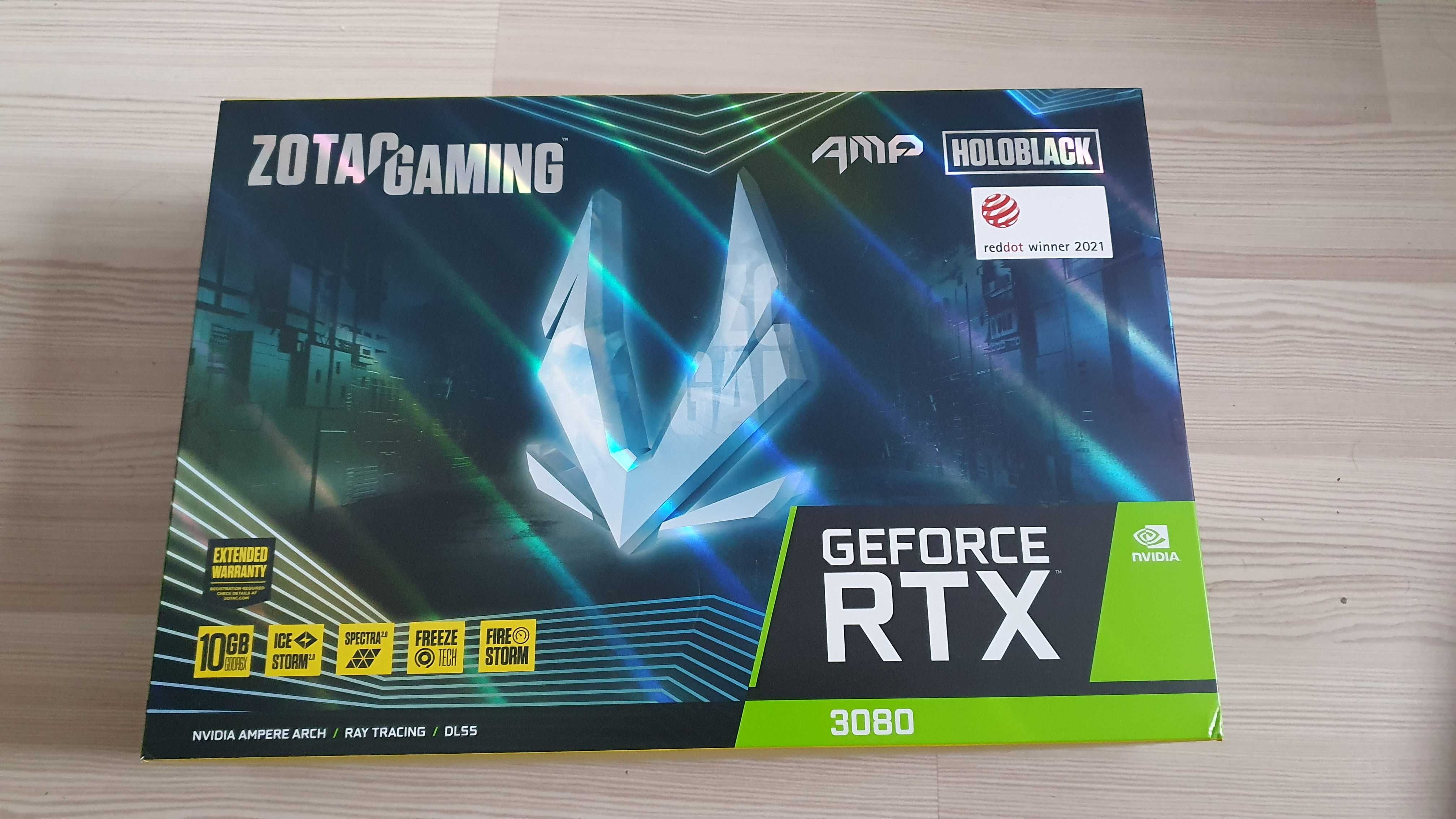 RTX 3080 Zotac Amp HoloBlack Placa video Nvidia PC (nu ti, gtx , amd )