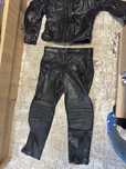 Costum piele motocicleta/scuter/trotineta