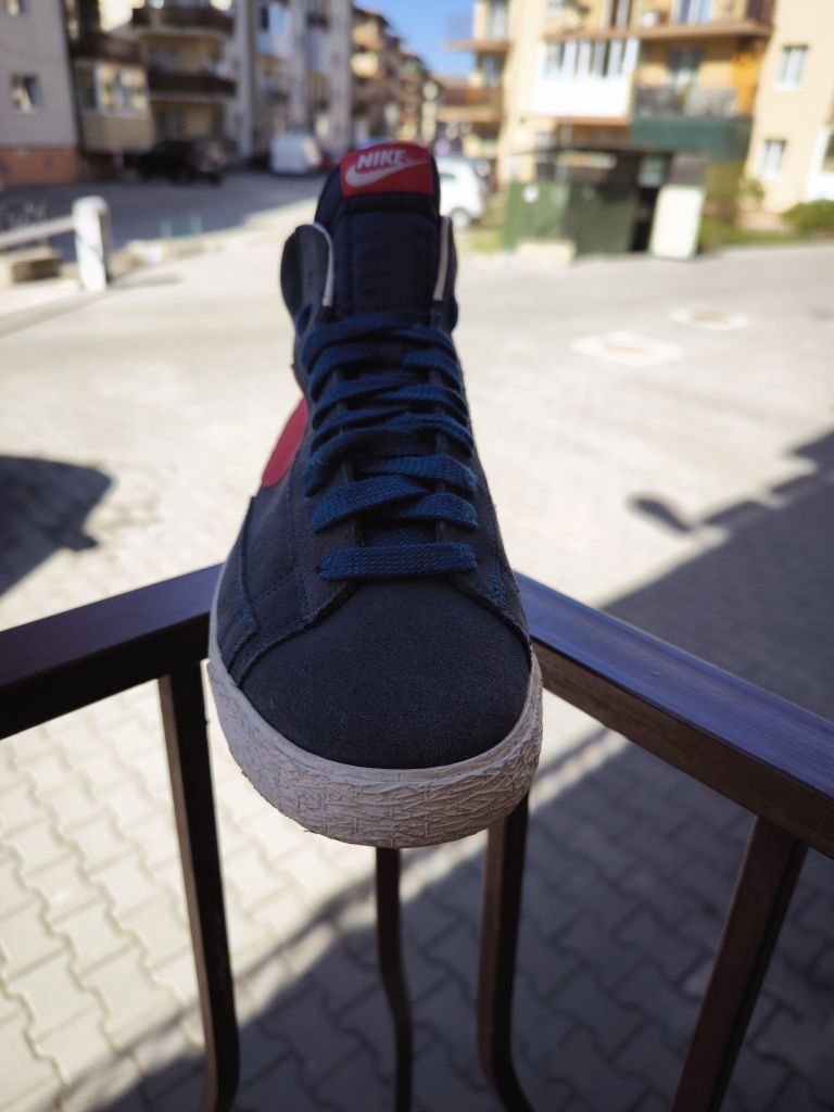 Preț fix,Bascheți Nike piele naturala 45;29cm nu Adidas Asics