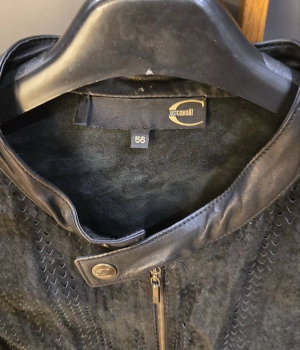 Мъжко кожено яке justcavali