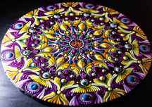 Mandala in puncte pictata manual