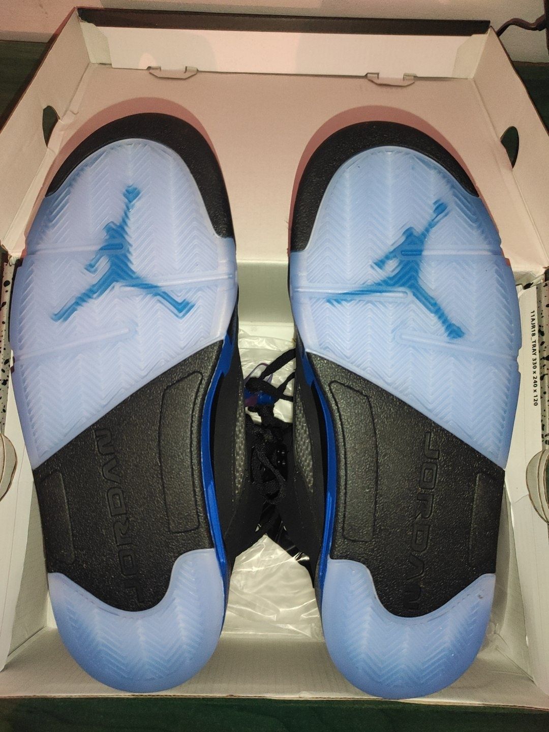 Jordan 5 reps Racer blue