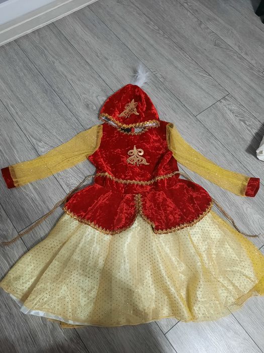 Казахская национальная платья.  Қазақ көйлек