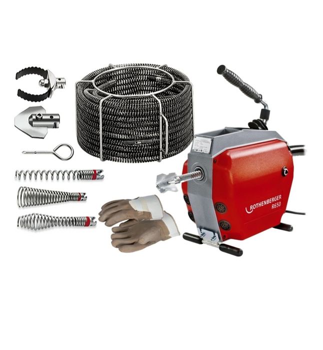 Прочистка канализации аппаратом, услуги сантехника