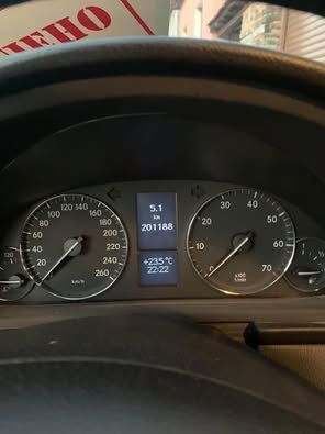 Mercedes c180, газ/бензин