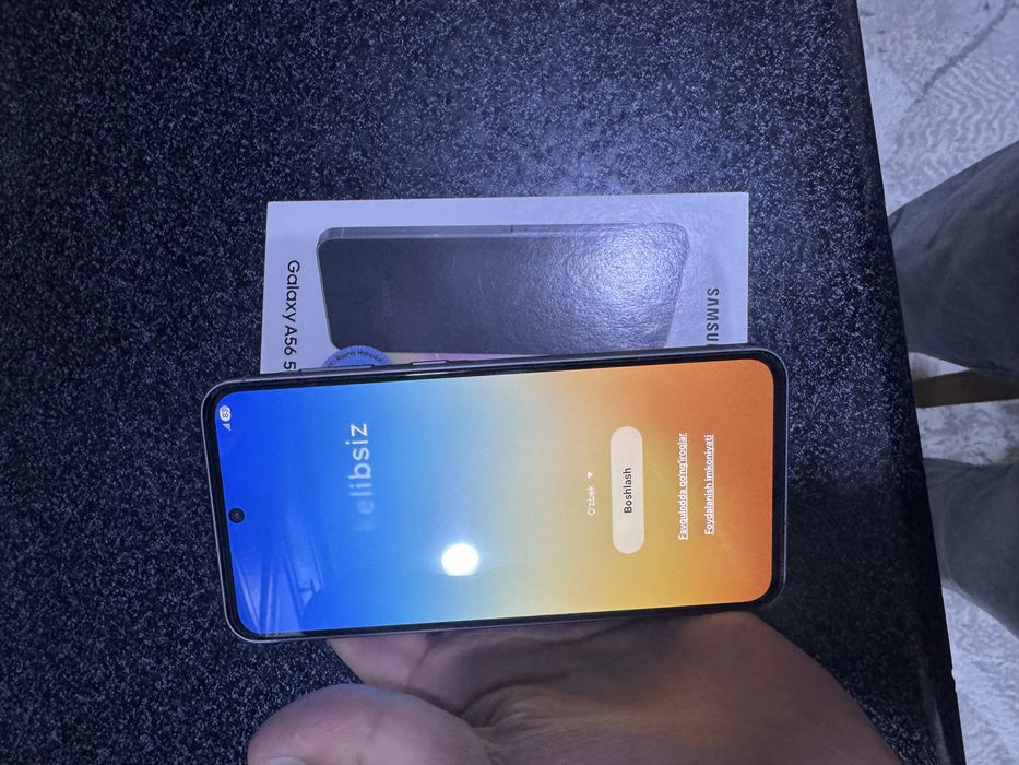 samsung a56 pamit 8.128g karopka dak bor holati ideal karopak bor