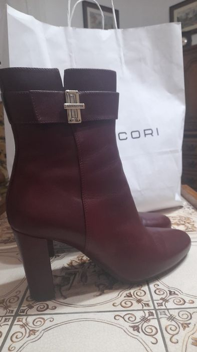 Botine,cizme scurte Anna cori vișinii 40