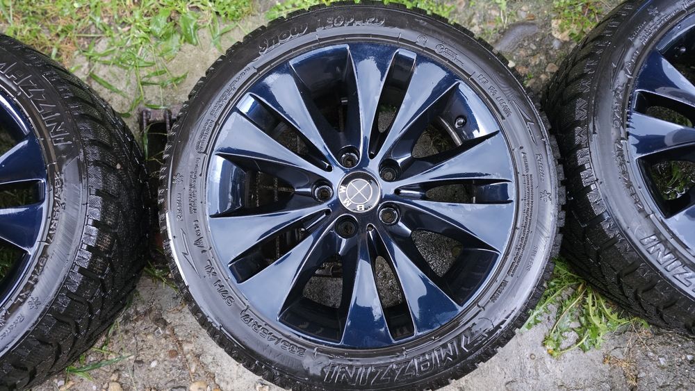 Jante bmw 5x120 r17 plus anvelope iarna