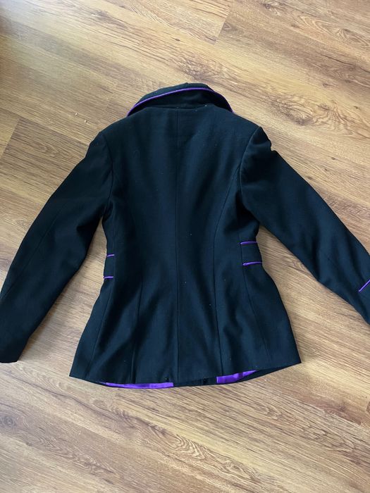 Дамско вталено палто S