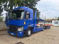Transportor auto Renault + Kassbohrer Metago full