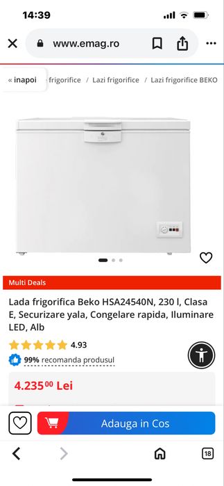 Lada frigorifica