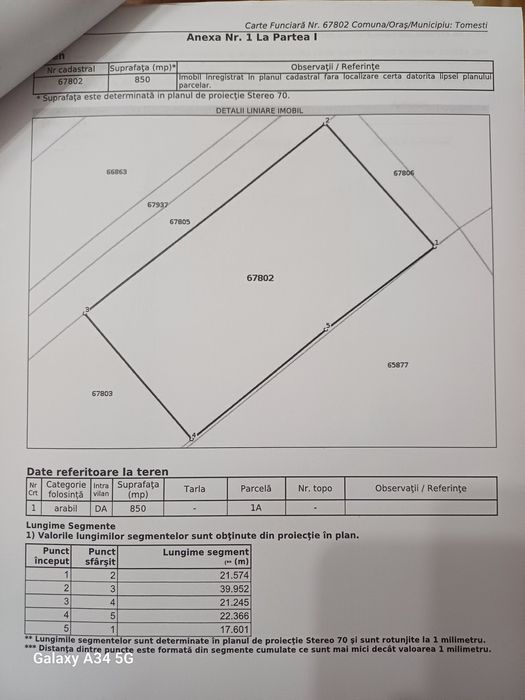 Teren intravilan vladiceni