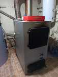 Centrala pe lemne. Viessman 40kw +pufferr