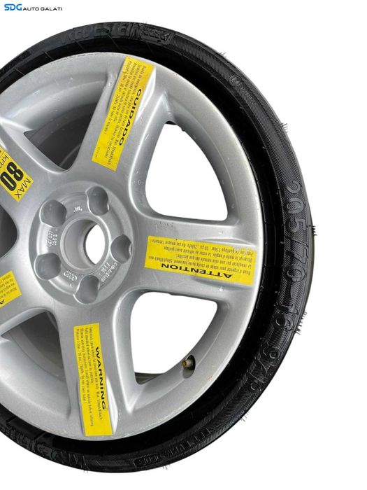 Roata Janta Rezerva Aliaj 5x112 205 70 16 Audi A6 C5 Allroad Quattro 4x4 1998 - 2005 Cod 4Z7601025B [B4189]