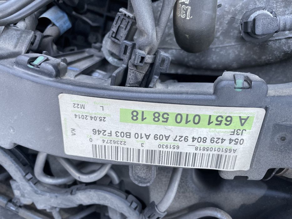 Motor Mercedes CLA W117 651  2.2 cdi CLA classe