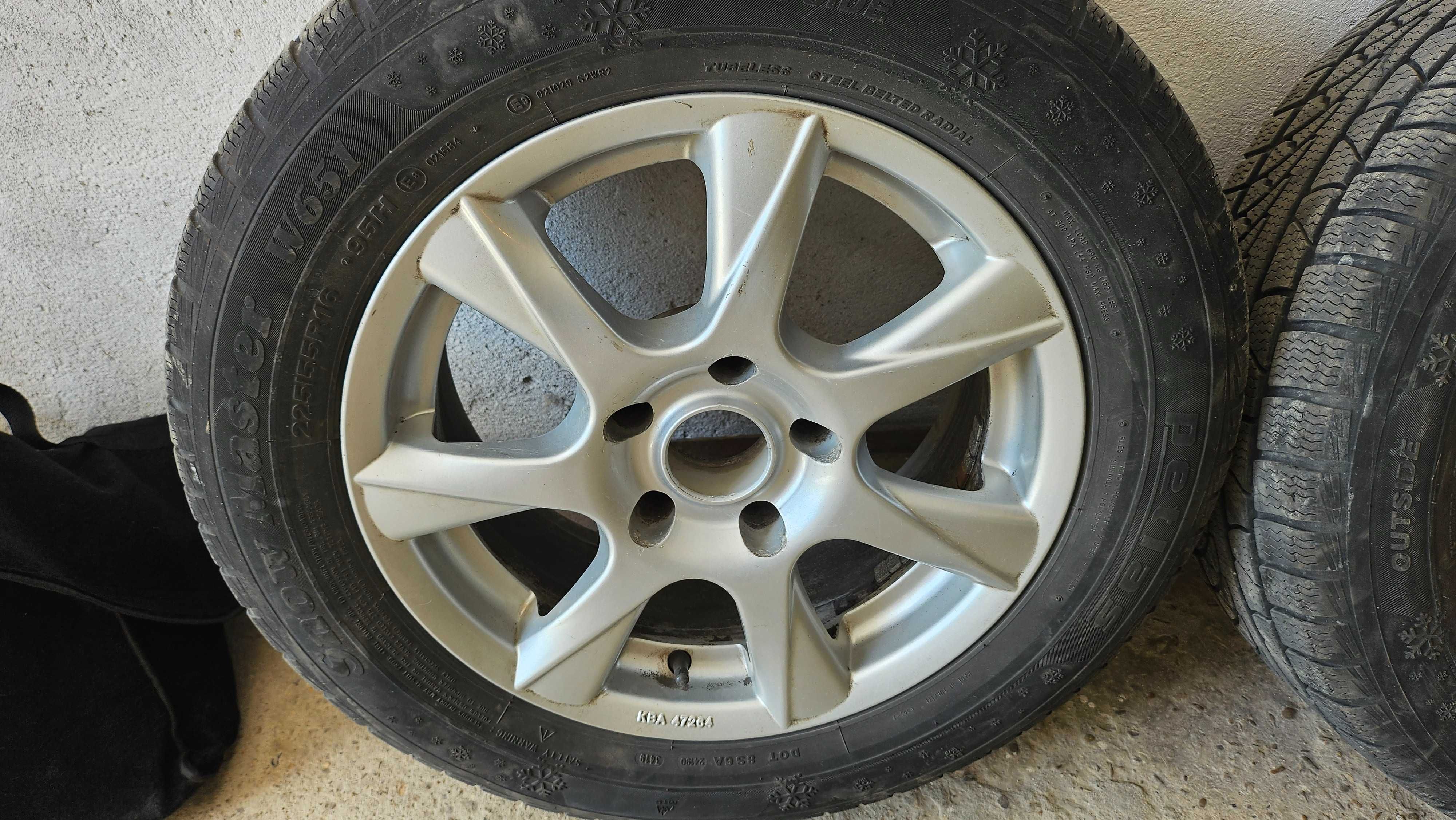 Джанти със зимни гуми  Petlas 16" 225/55/16