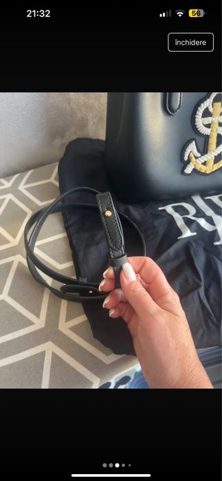 Geanta Ralph Lauren piele