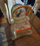 Бебешка музикална люлка шезлонг Fisher Price 3 в 1
