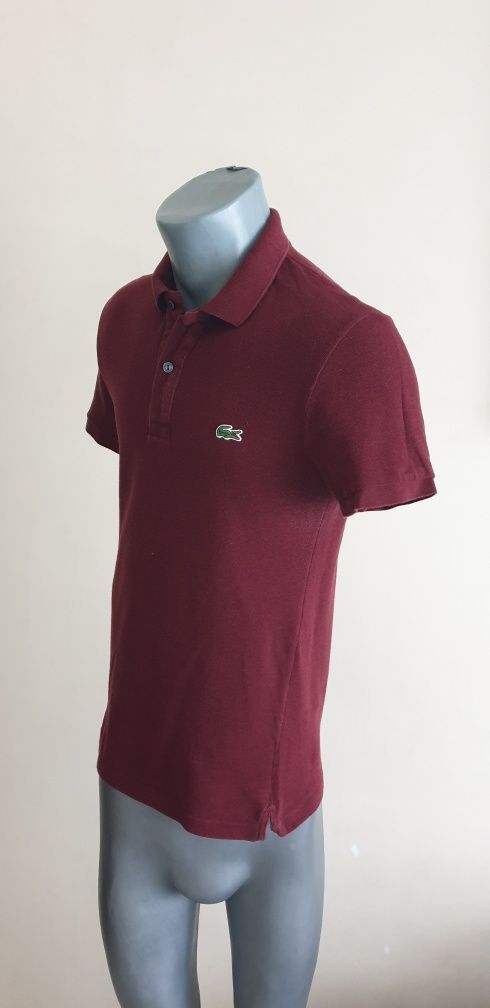 Lacoste Pique Cotton Slim Fit Mens Size 2 - XS - ОРИГИНАЛНА Тениска!
