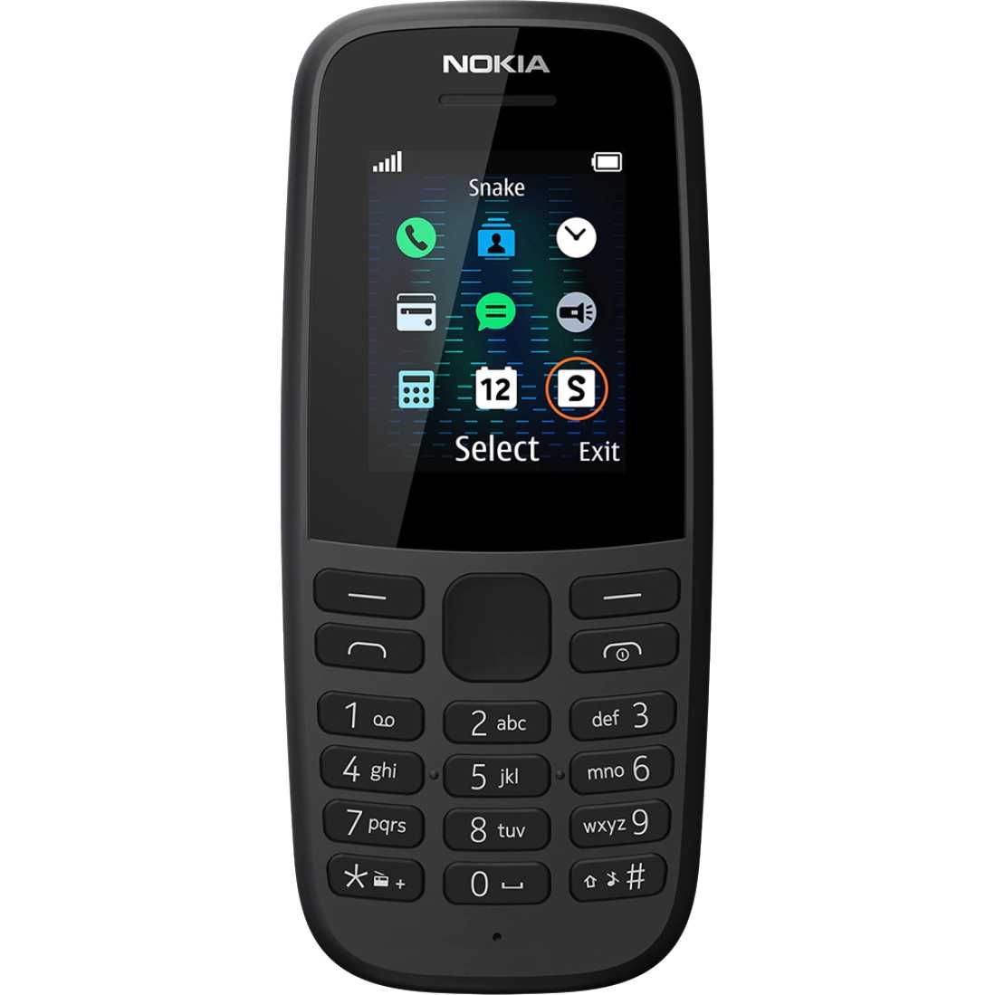 НОВ! Nokia 105 Dual Sim / BG menu / 24м. Гаранция!