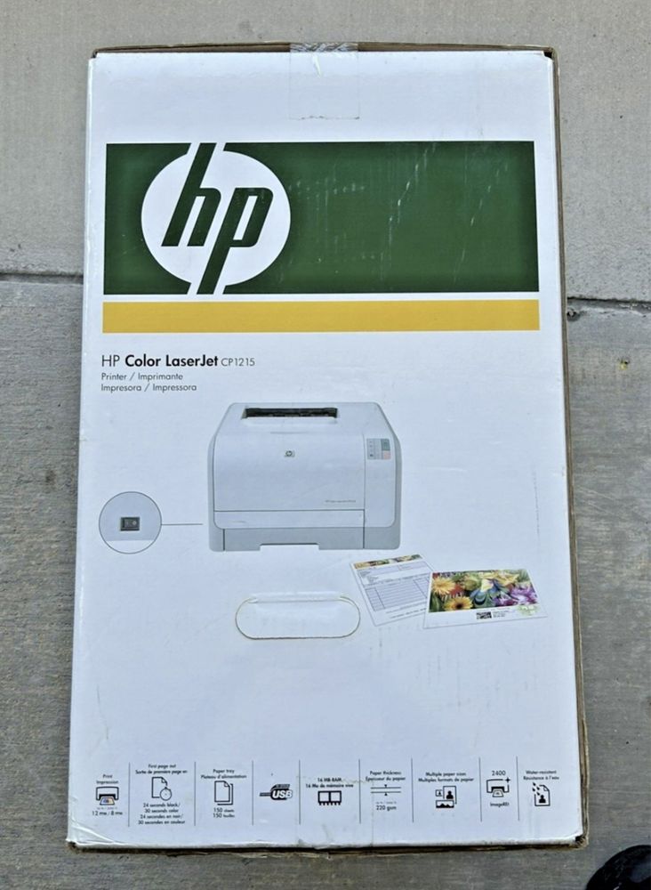 HP LaserJet CP1215, лазерный принтер для рабочих групп есть Каспи Ред