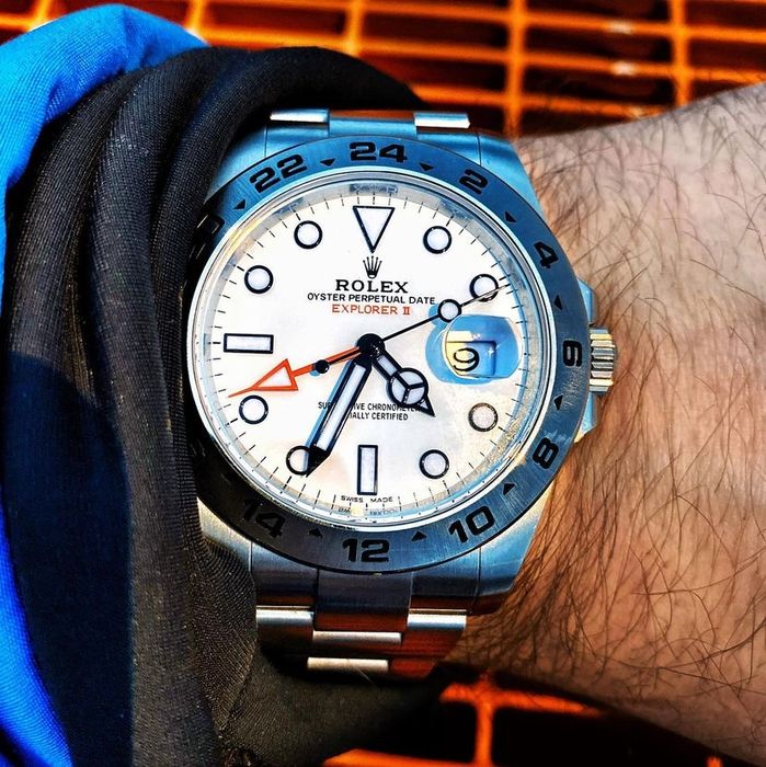 Rolex Explorer ll white dial 42,mm