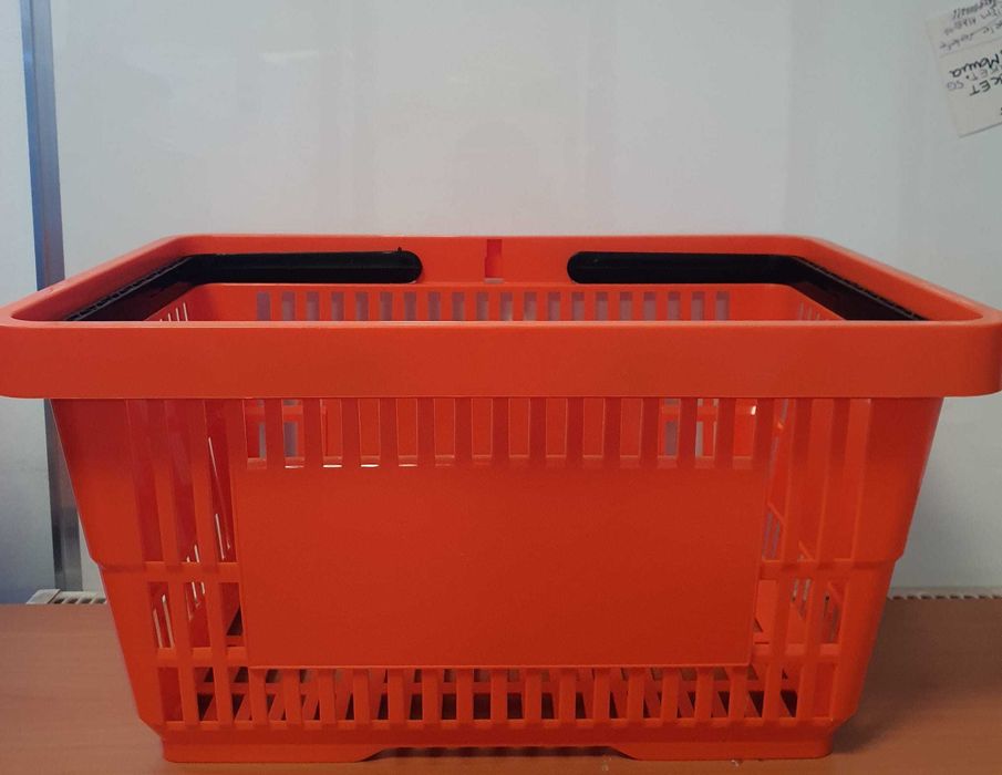 Cos cumparaturi minimarket; cos mic 15 lei / mare 60 lei