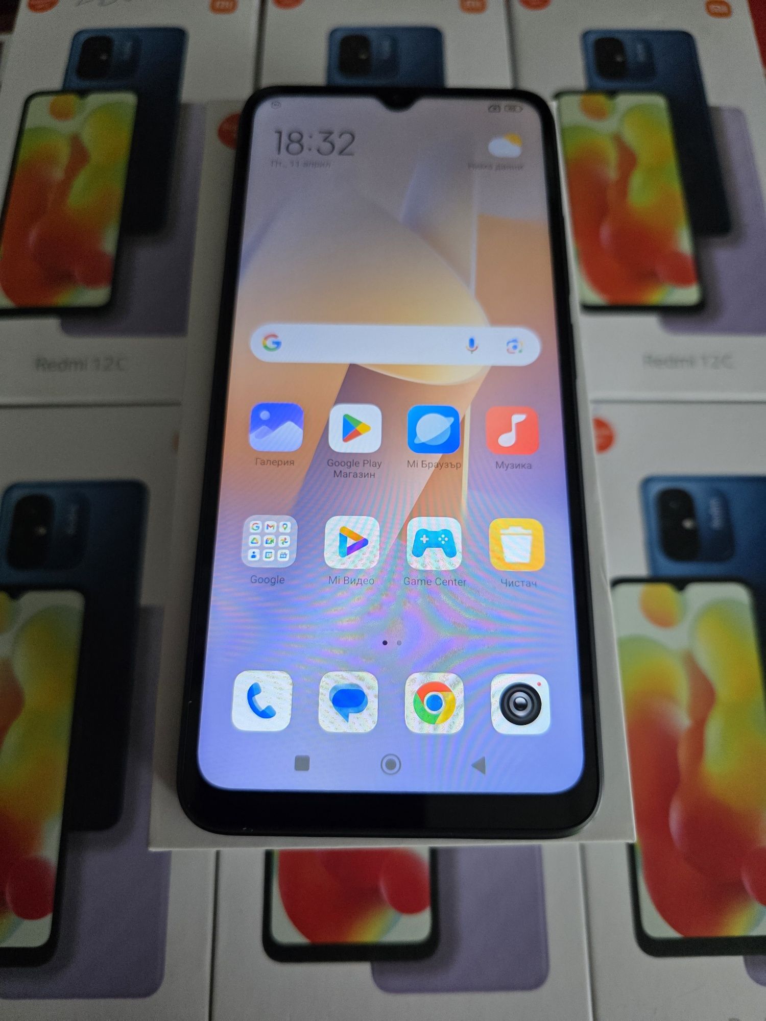 Xiaomi Redmi 12C 3/64 , 3 месеца гаранция , комплект